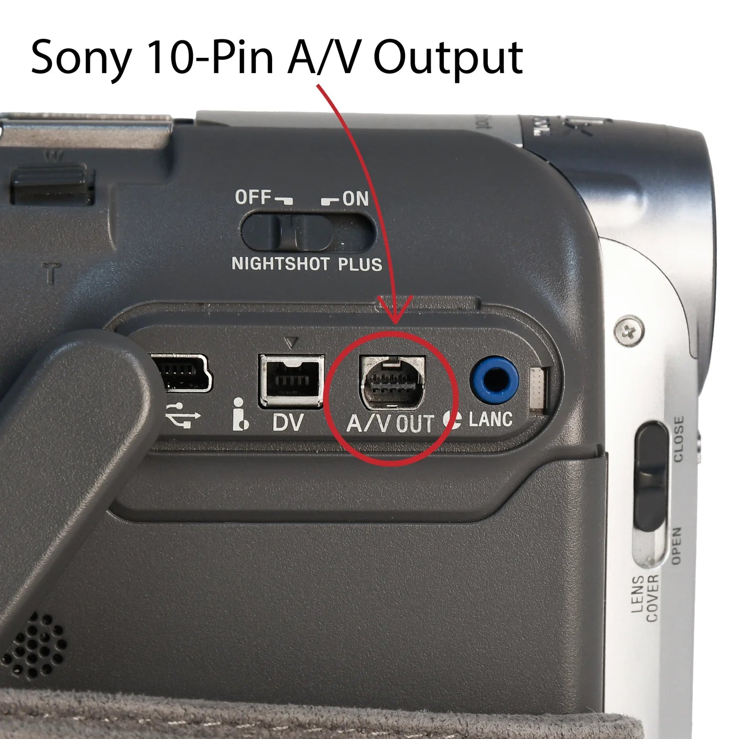 10-Pin AV Cable Bundle for a Tapeless Camcorder Build | Complete Kit | NEW