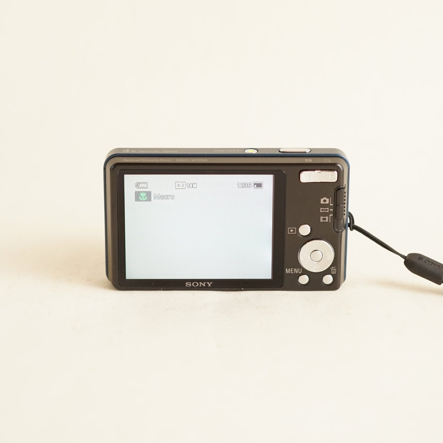 Sony Cyber-shot DSC-W350 Digital Camera | 14.1MP | Tested & Working | Blue