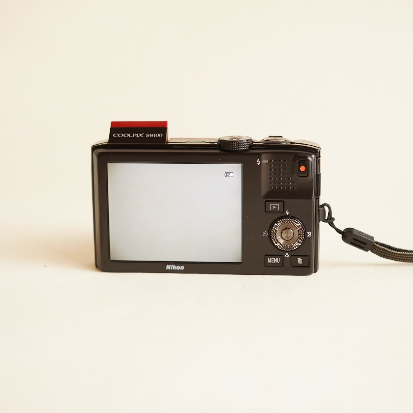 Nikon Coolpix S8100 Digital Camera | 12.1MP | Read Description | Red