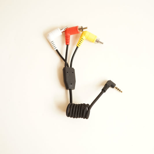 Custom A/V - RCA Cable for ImmersionRC PowerPlay | DEVBUILD | For Tapeless Camcorders | NEW