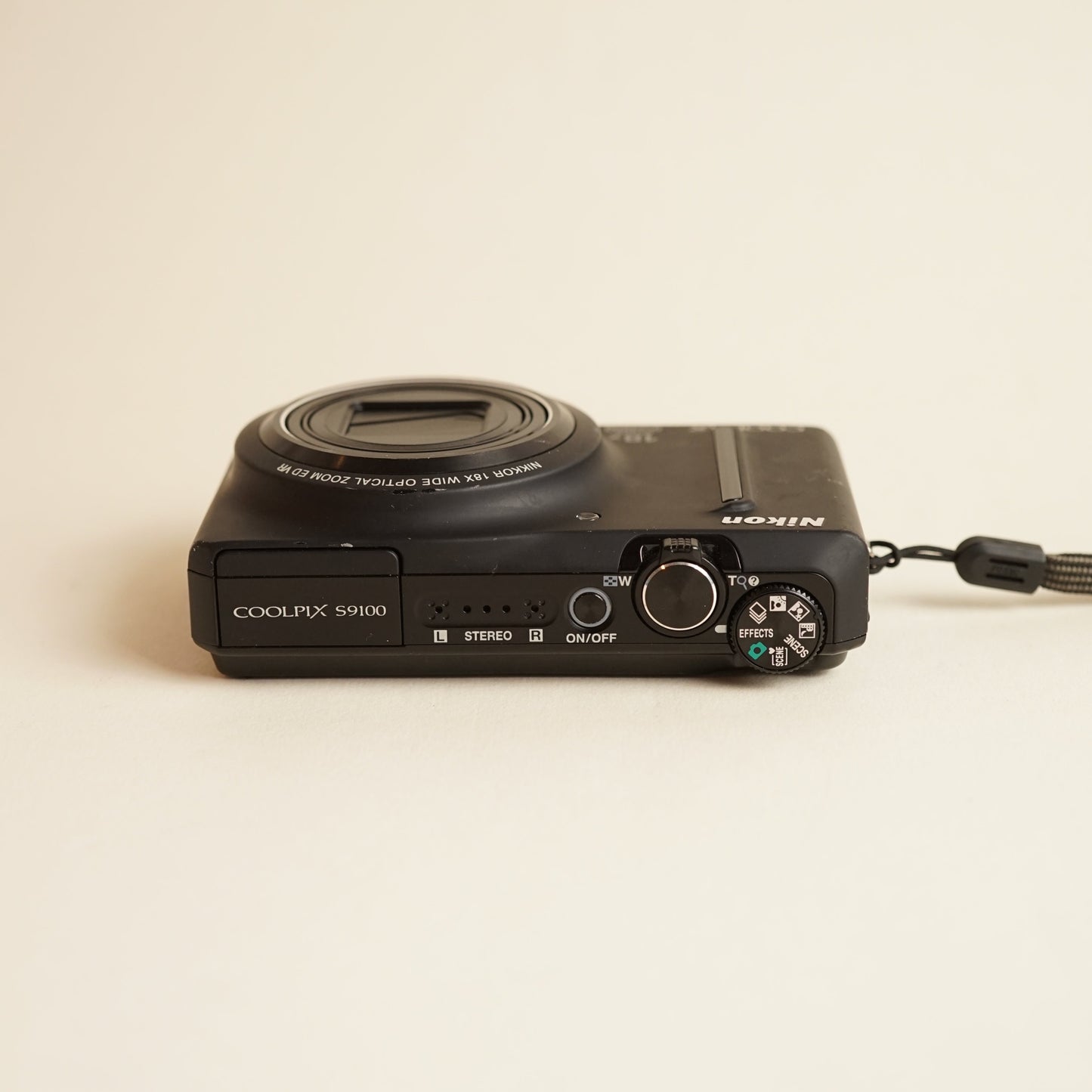 Nikon Coolpix S9100 Digital Camera | 12.1MP | Tested & Working | Black