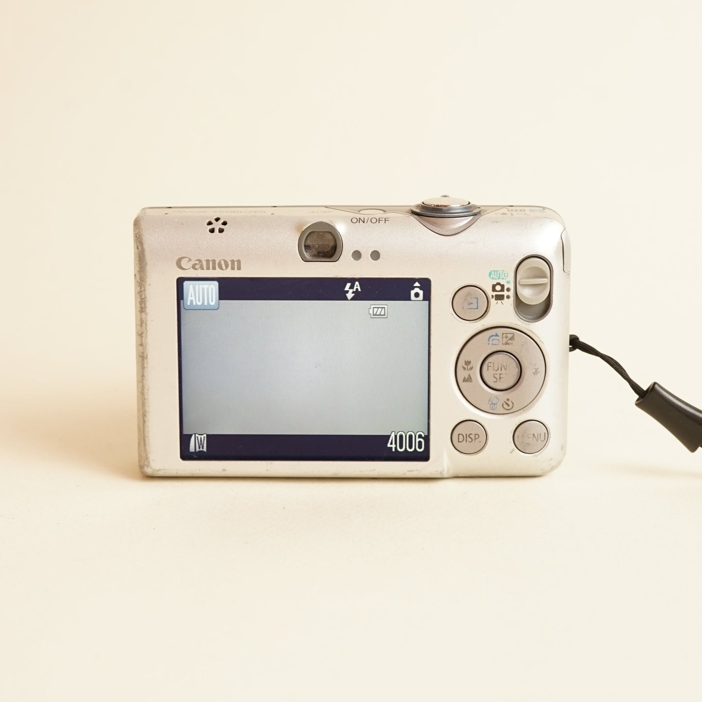 Canon PowerShot SD1200 IS Digital Camera | 10MP | Tested & Working | Grey