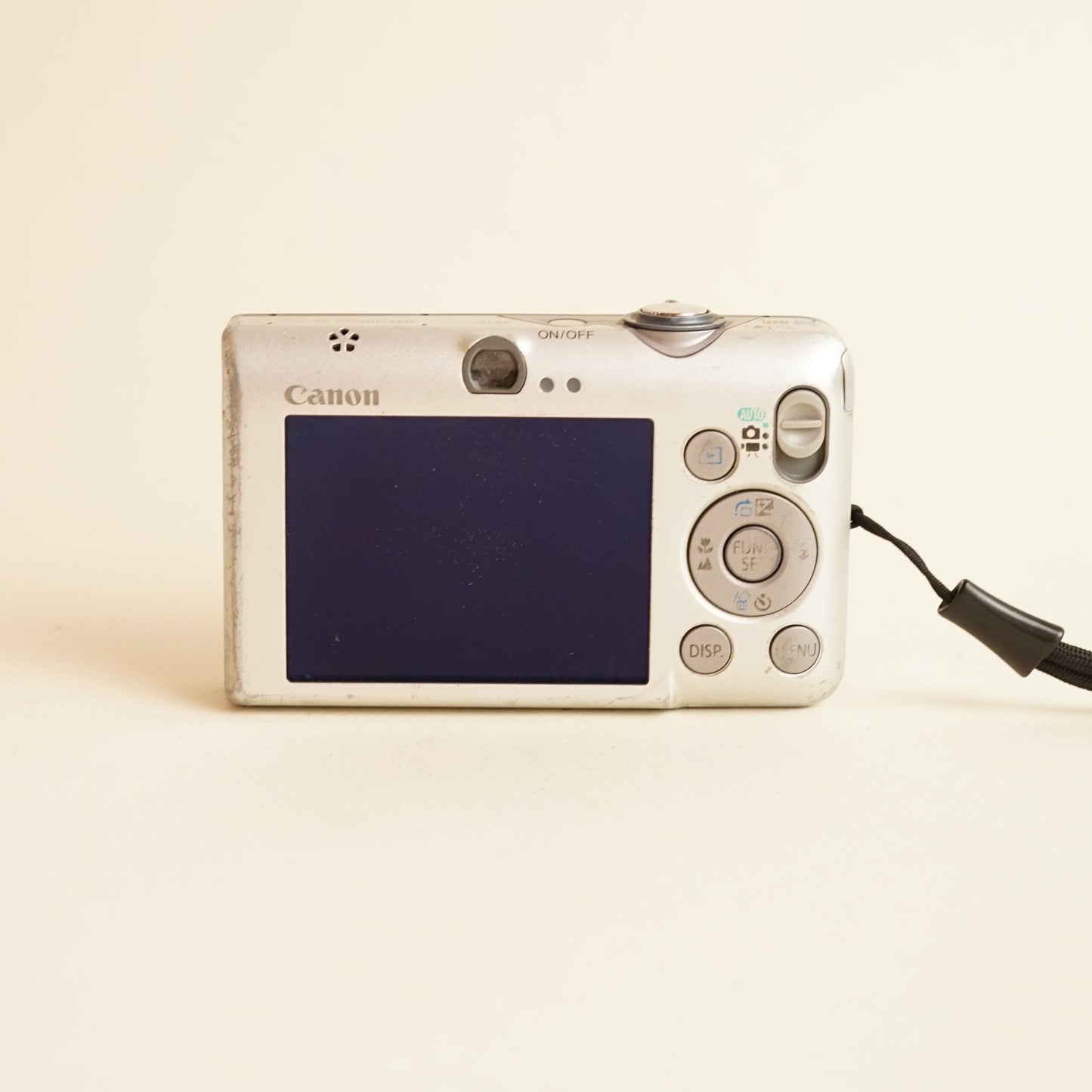 Canon PowerShot SD1200 IS Digital Camera | 10MP | Tested & Working | Grey