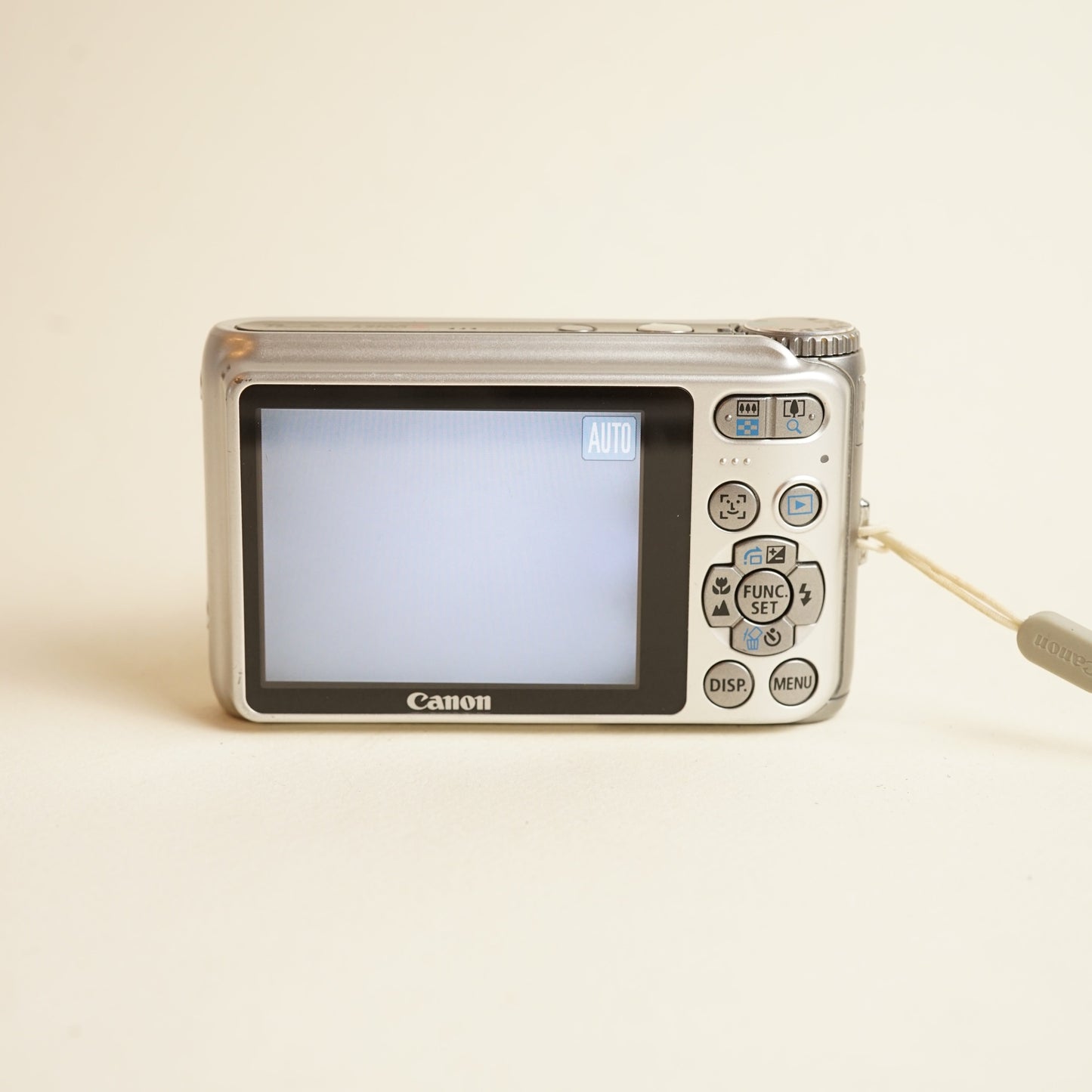 Canon PowerShot A3100 IS Digital Camera | 12MP | Tested & Working | Silver