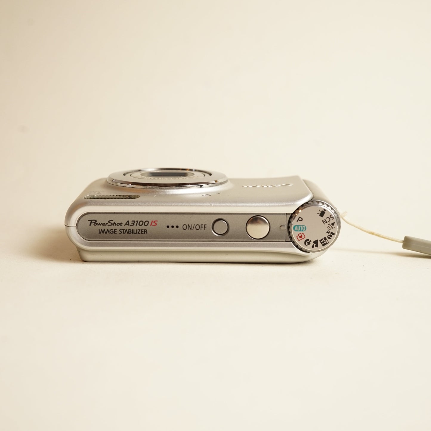 Canon PowerShot A3100 IS Digital Camera | 12MP | Tested & Working | Silver