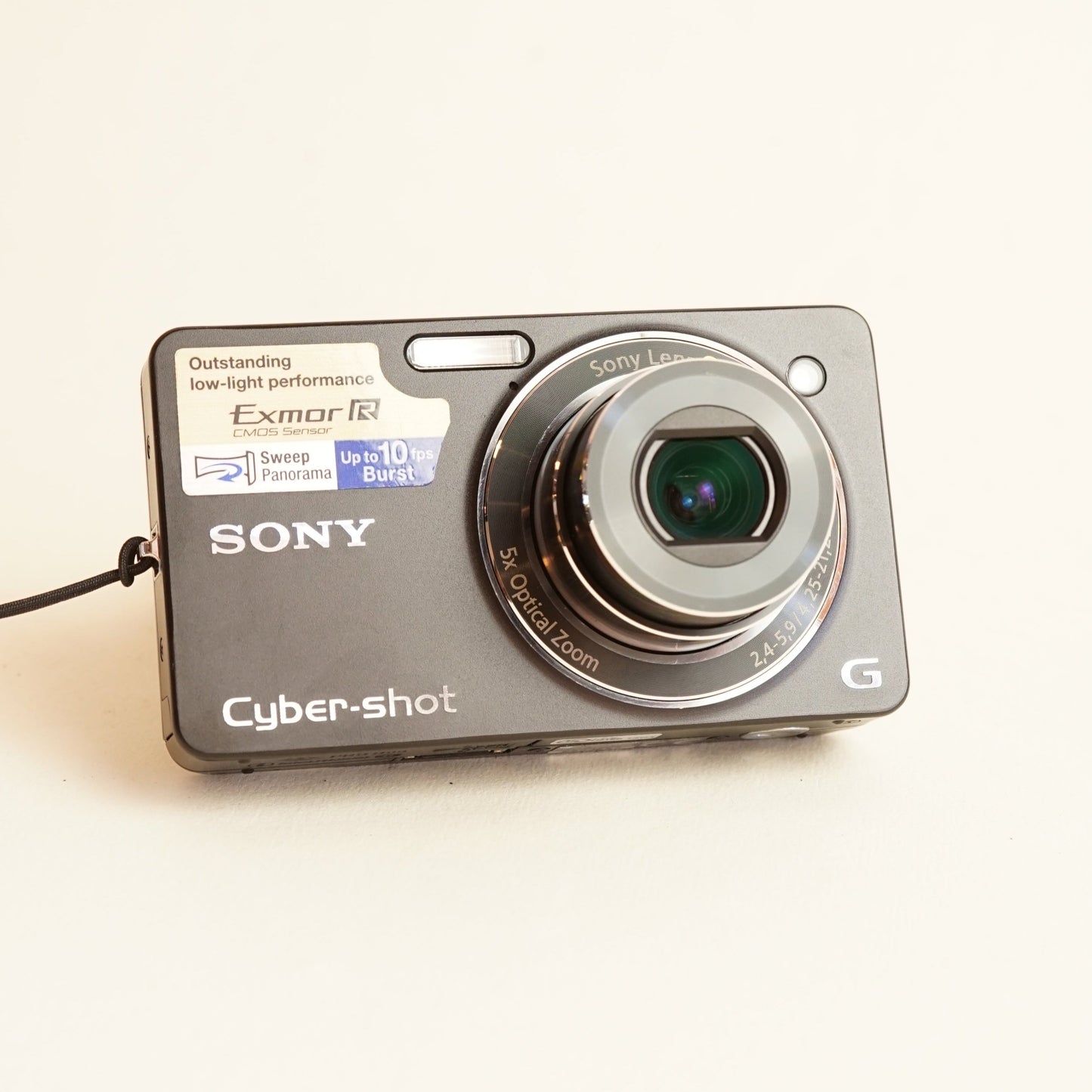 Sony Cyber-shot DSC-WX1 Digital Camera | 10.2MP | Tested & Working | Black