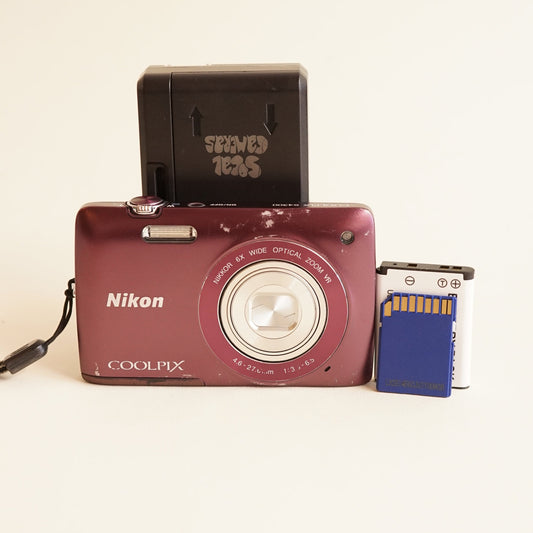 Nikon Coolpix S4300 | 16MP | Tested & Working | Purple