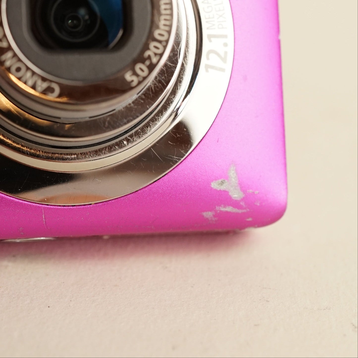 Canon PowerShot ELPH 100 HS Digital Camera | 12.1MP | Tested & Working | Pink