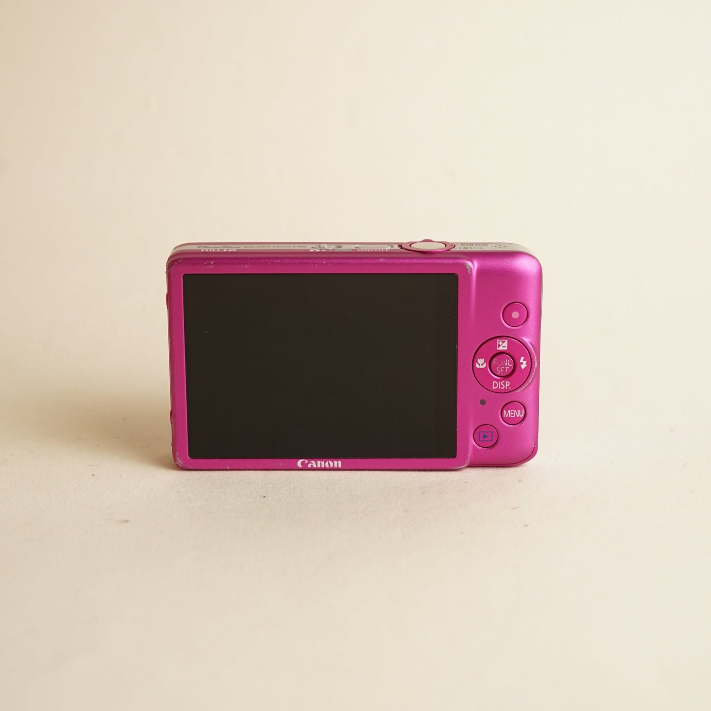 Canon PowerShot ELPH 100 HS Digital Camera | 12.1MP | Tested & Working | Pink