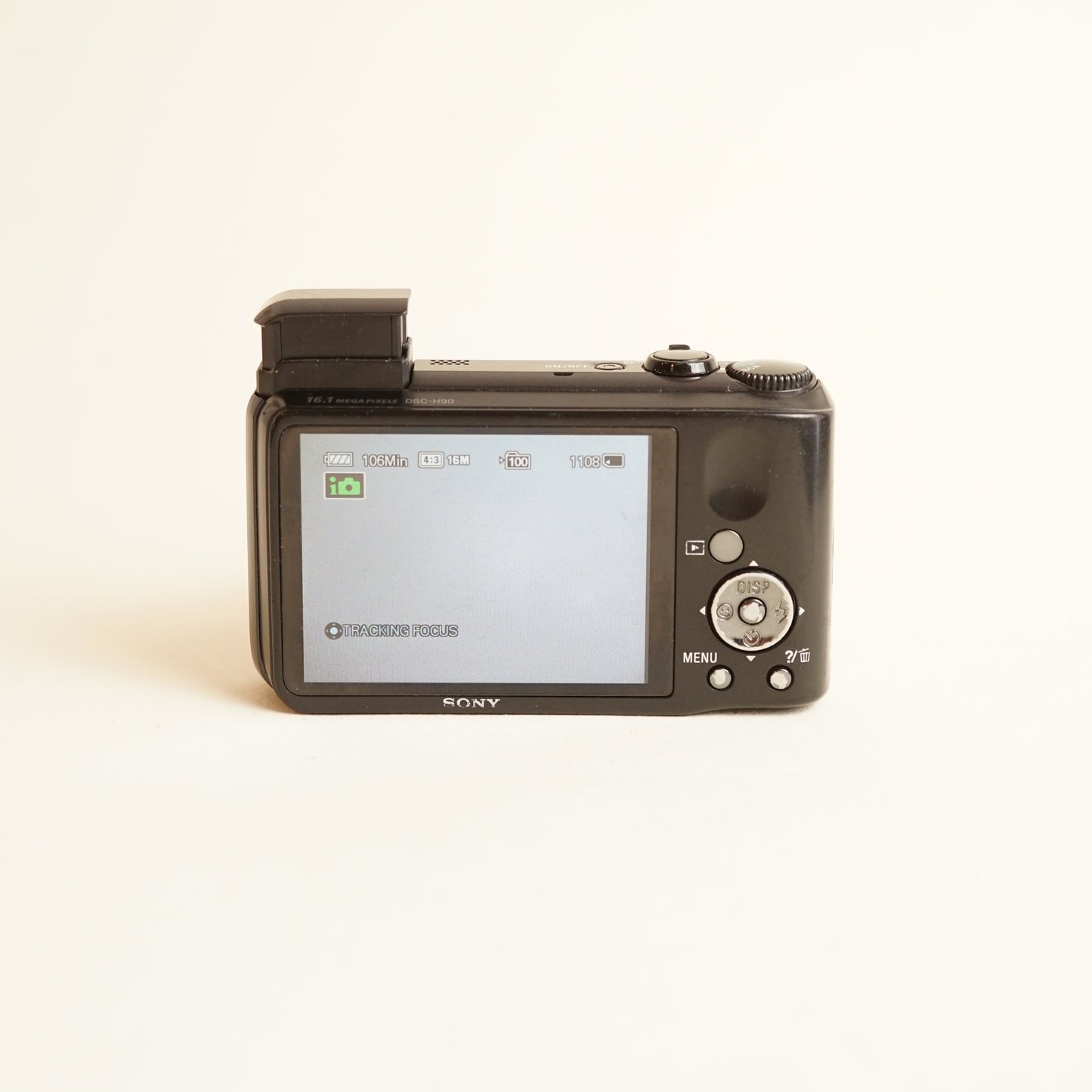 Sony Cyber-shot DSC-H90 Digital Camera | 16.1MP | Tested & Working | Black