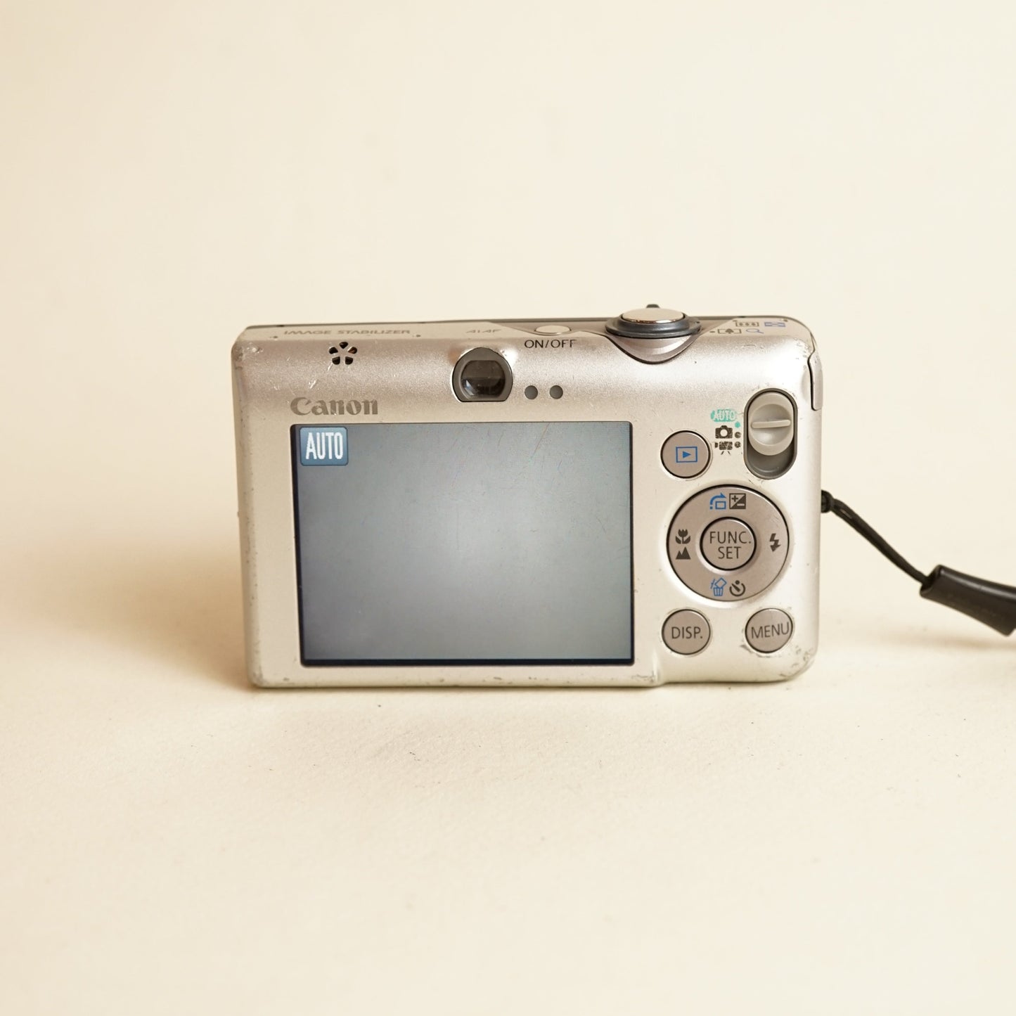 Canon PowerShot SD1200 IS Digital Camera | 10MP | Tested & Working | Grey