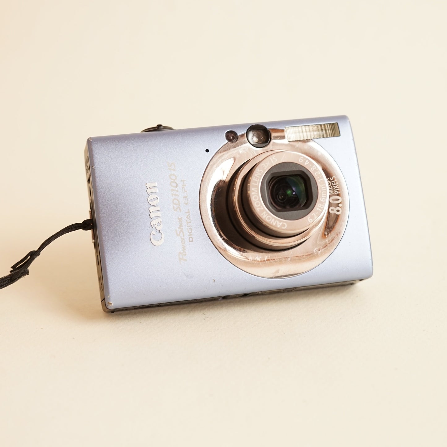 Canon PowerShot SD1100 IS Digital Camera | 8.0MP | Tested & Working | Blue