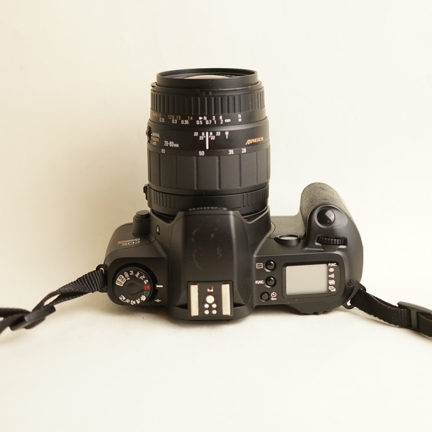 Canon EOS Rebel G Film Camera with Canon 35–80mm Lens | 35mm SLR | Tested & Working | Silver & Black