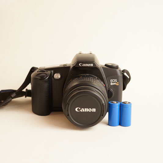 Canon EOS Rebel G | 35mm SLR Film Camera | Read Description | Black