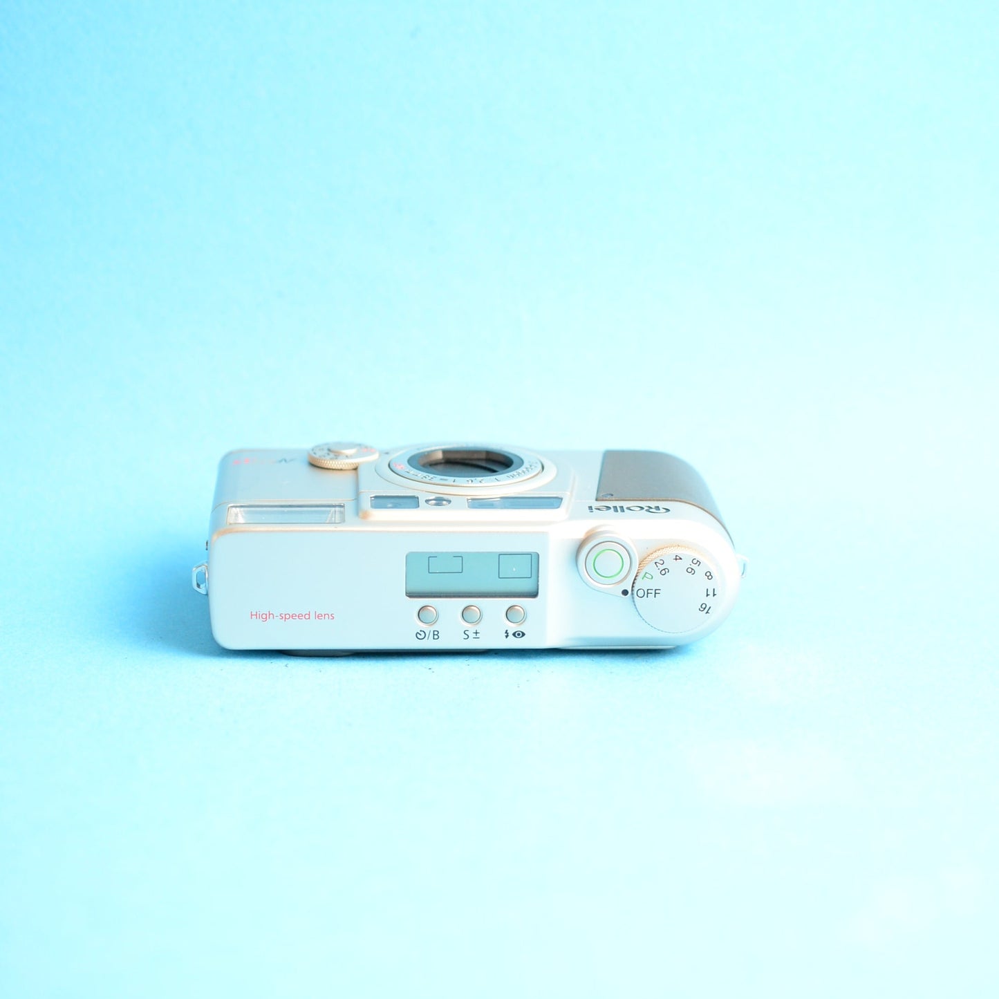 Rollei AF-M35 Film Camera | 35mm Point & Shoot | Tested & Working | Silver