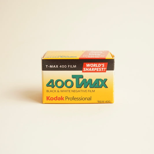 Kodak T-Max 400 35mm Film | Single Roll | Black & White Negative | 36 Exp