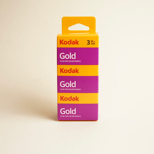 Kodak Gold 200 35mm Film | 3-Pack | Color Negative | 36 Exp