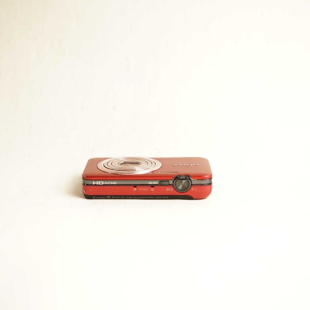 Sony Cyber-shot DSC-WX9 Digital Camera | 16.2MP | Read Description | Red