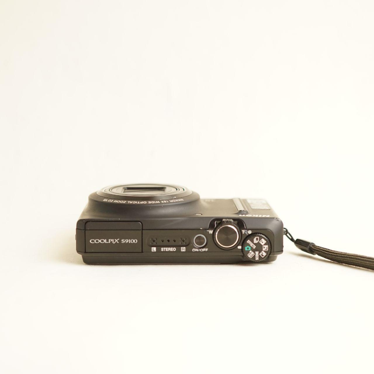 Nikon Coolpix S9100 Digital Camera | 12.1MP | Read Description | Black