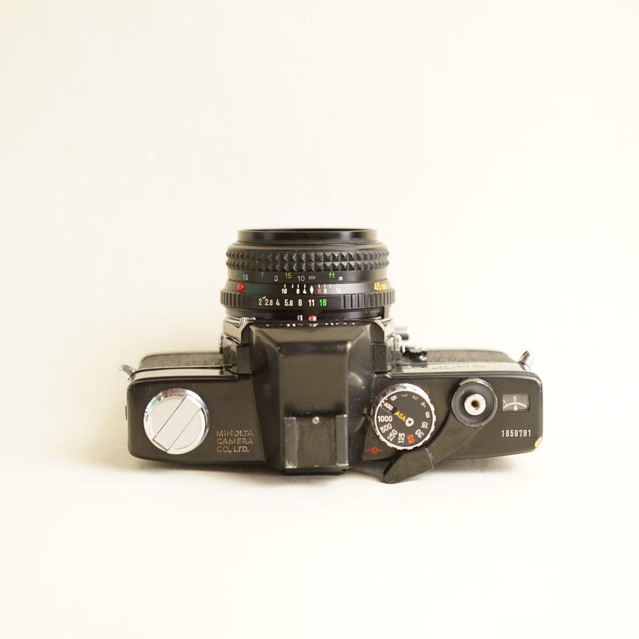 Minolta SRT101 Film Camera | 35mm SLR | Tested & Working | Black