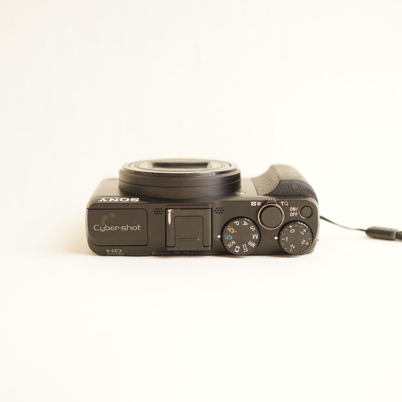 Sony Cyber-shot DSC-HX50V Digital Camera | 20.4MP | Tested & Working | Black