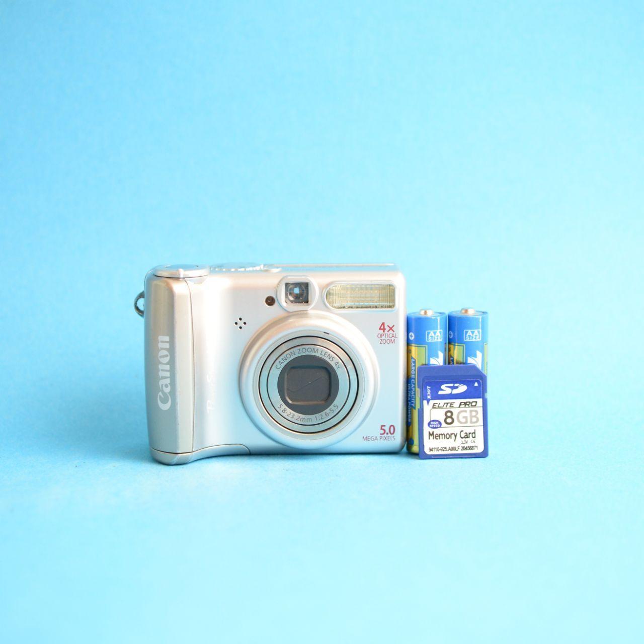 Canon PowerShot A530 Digital Camera | 5.0MP | Tested & Working