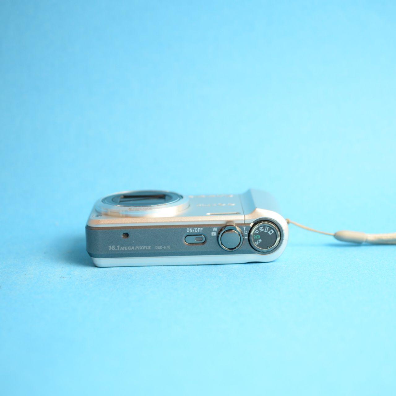 Sony Cyber-shot DSC-H70 Digital Camera | 16.1MP | Tested & Working | Silver