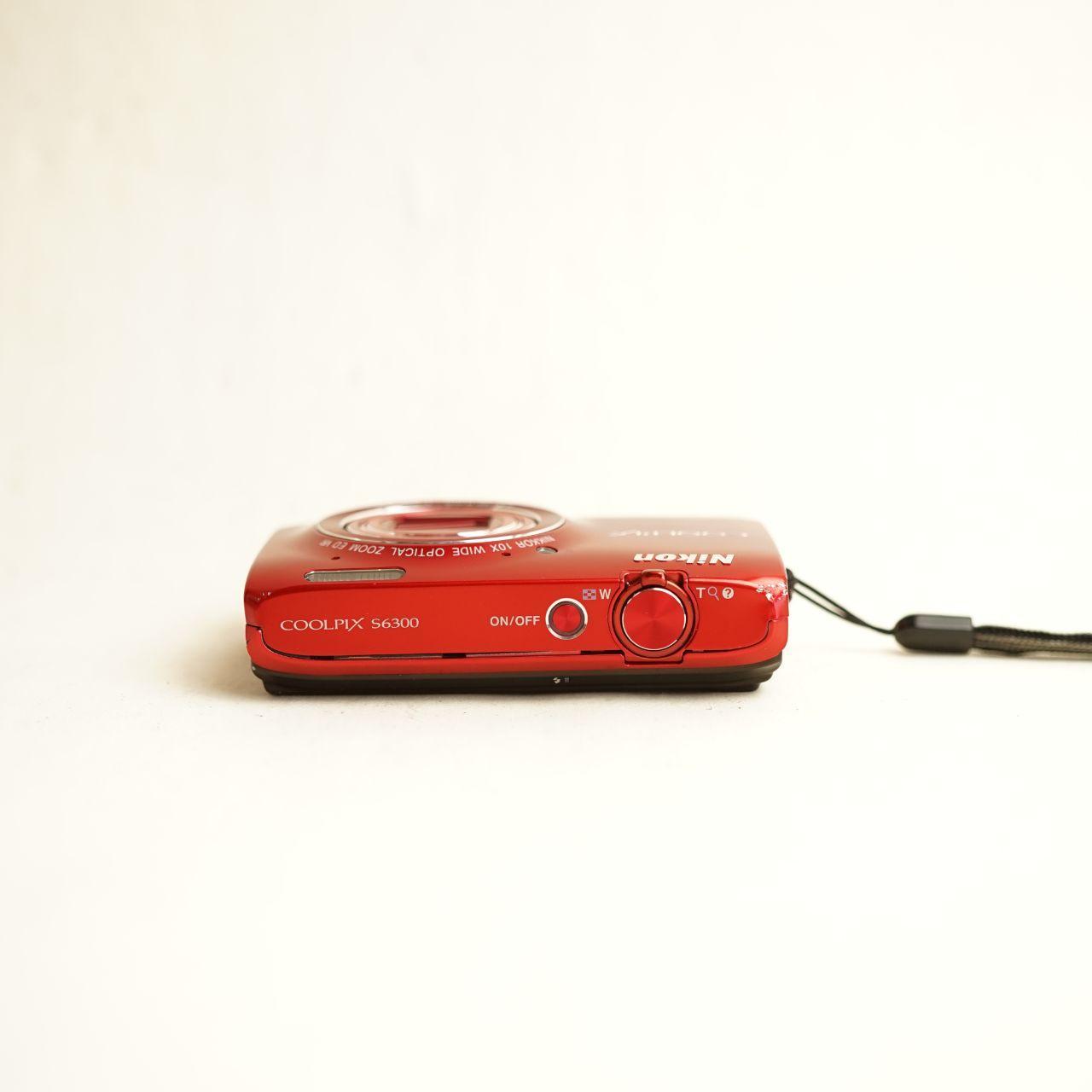 Nikon Coolpix S6300 Digital Camera | 16MP | Read Description | Red