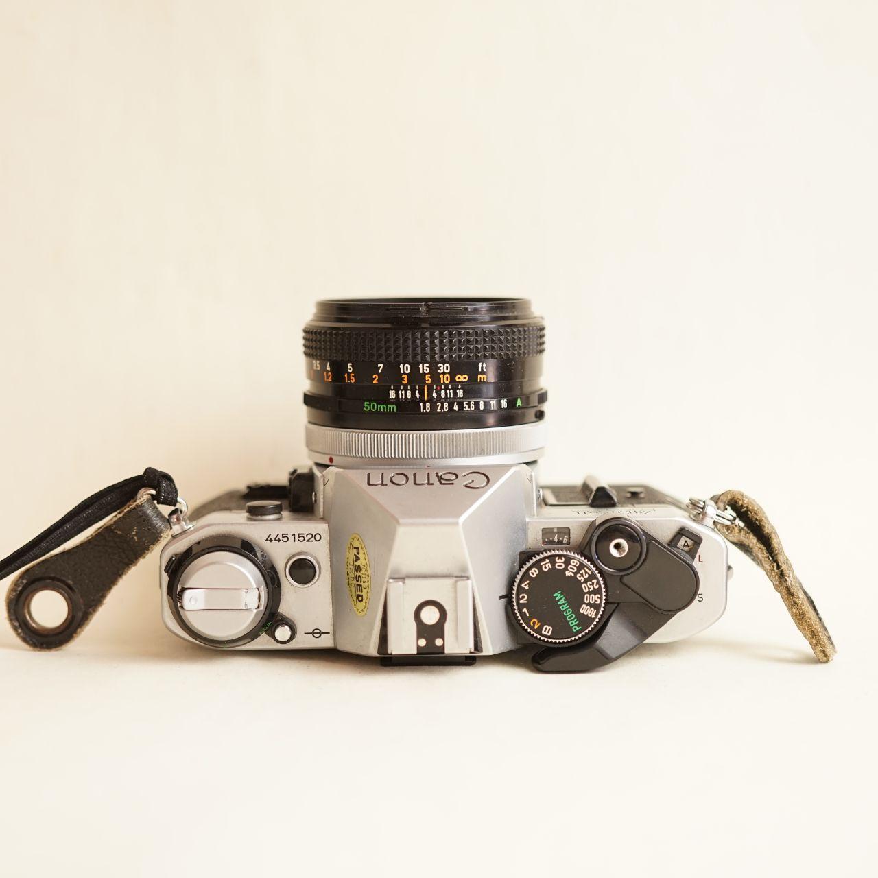 Canon AE-1 Program | Film Camera + Lens | 35mm SLR | Tested & Working