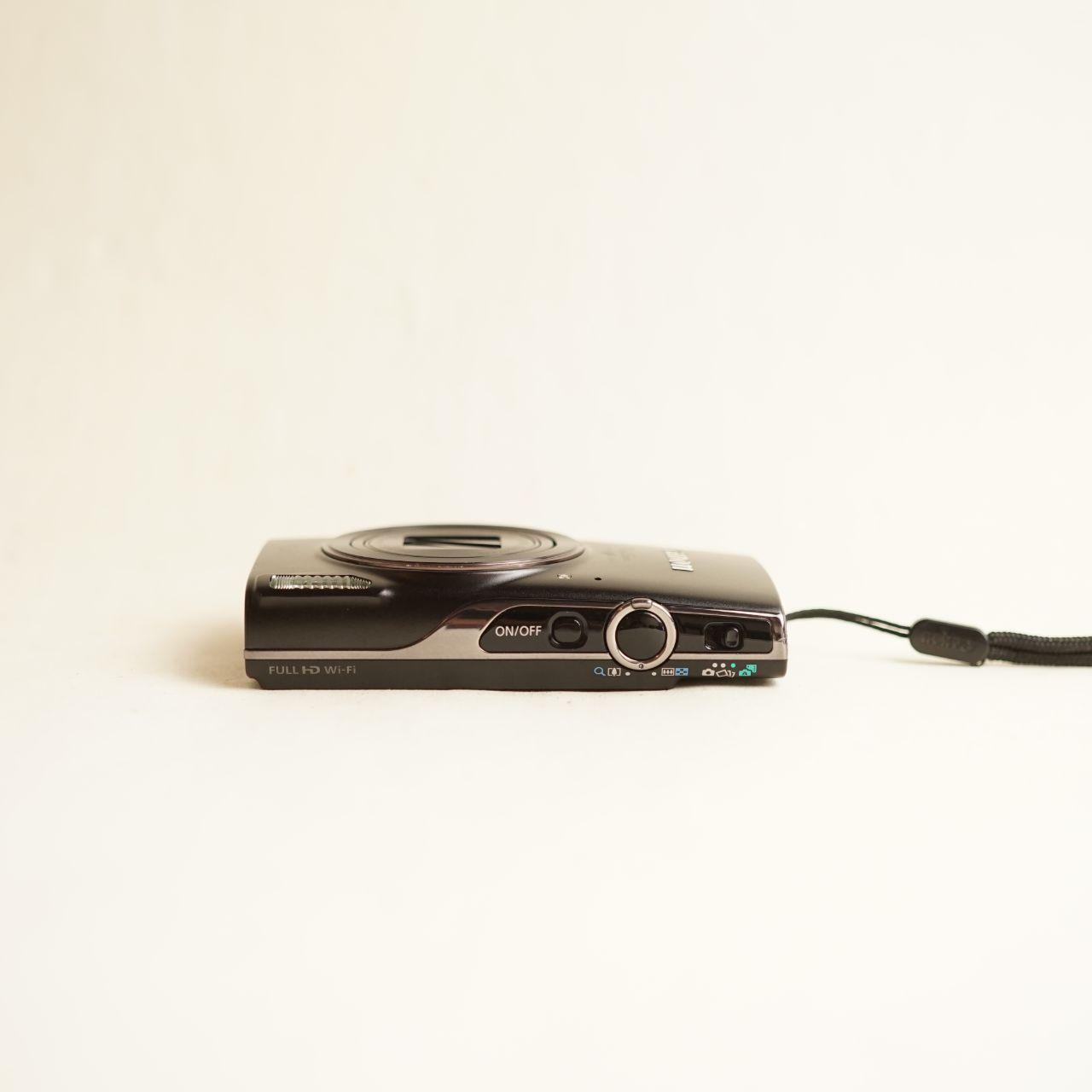 Canon PowerShot ELPH 360 HS Digital Camera | 20.2MP | Tested & Working | Black