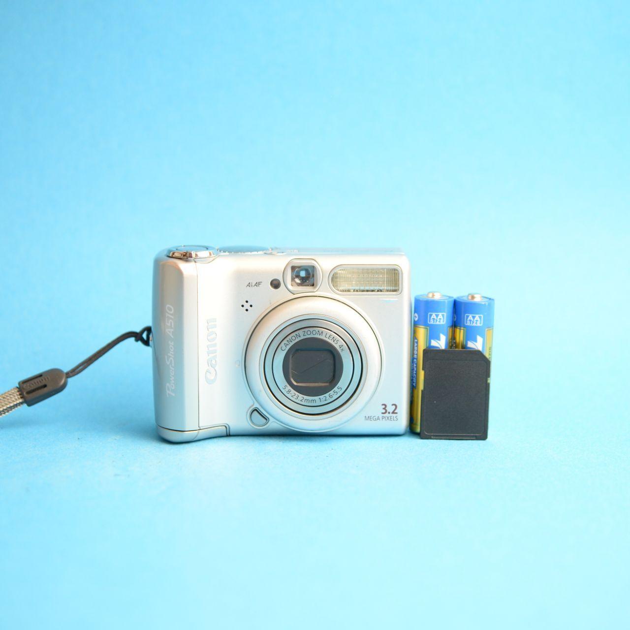 Canon PowerShot A510 Digital Camera | 3.2MP | Tested & Working