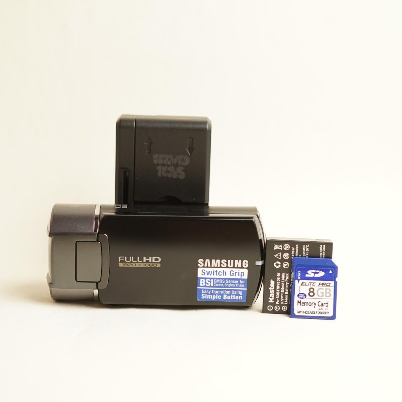 Samsung HMX-Q10BN Digital Camcorder | Full HD | Tested & Working | Black