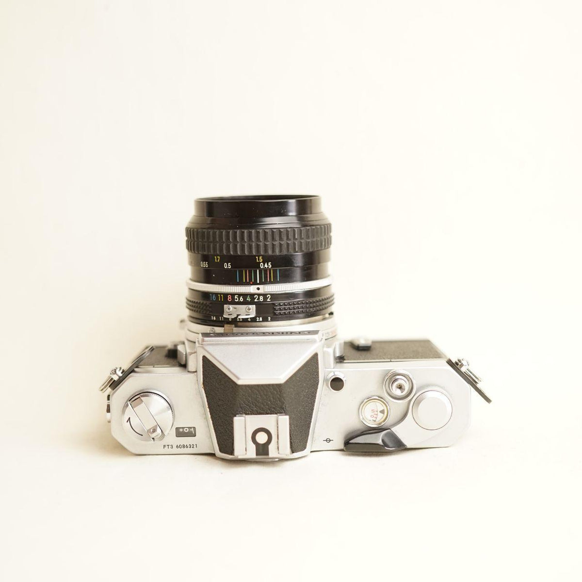 Nikkormat FT3 35mm Film Camera + Nikon Nikkor 50mm f/2 Lens | Tested & Working