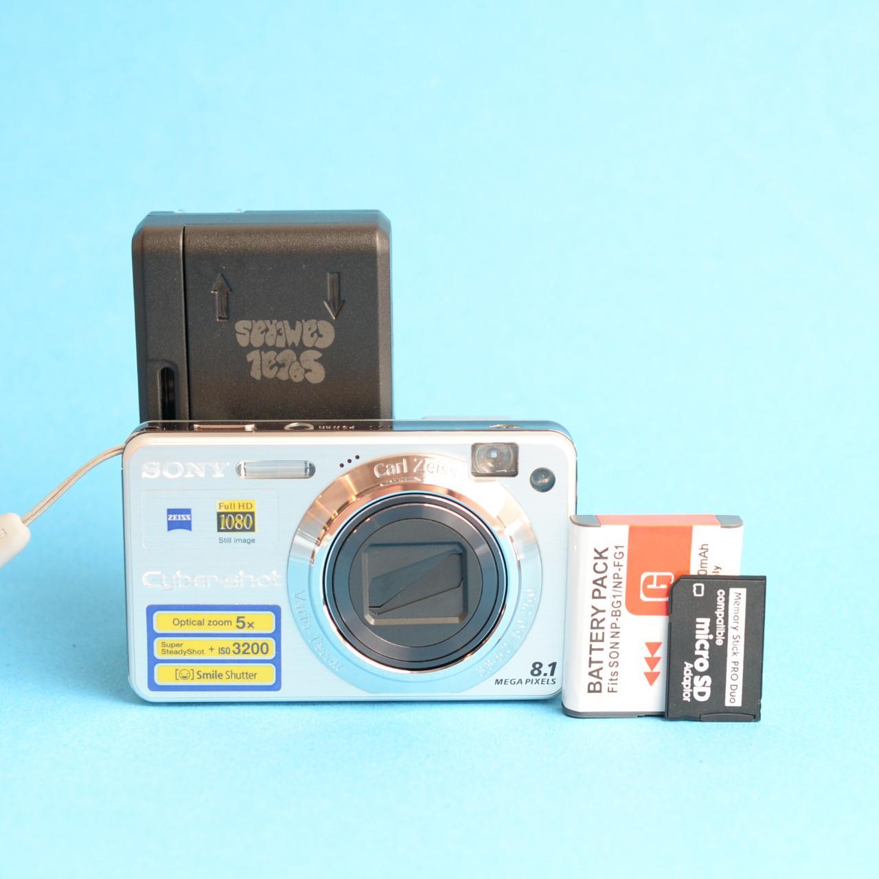 Sony Cyber-shot DSC-W150 Digital Camera | 8.1MP | Tested & Working | Silver