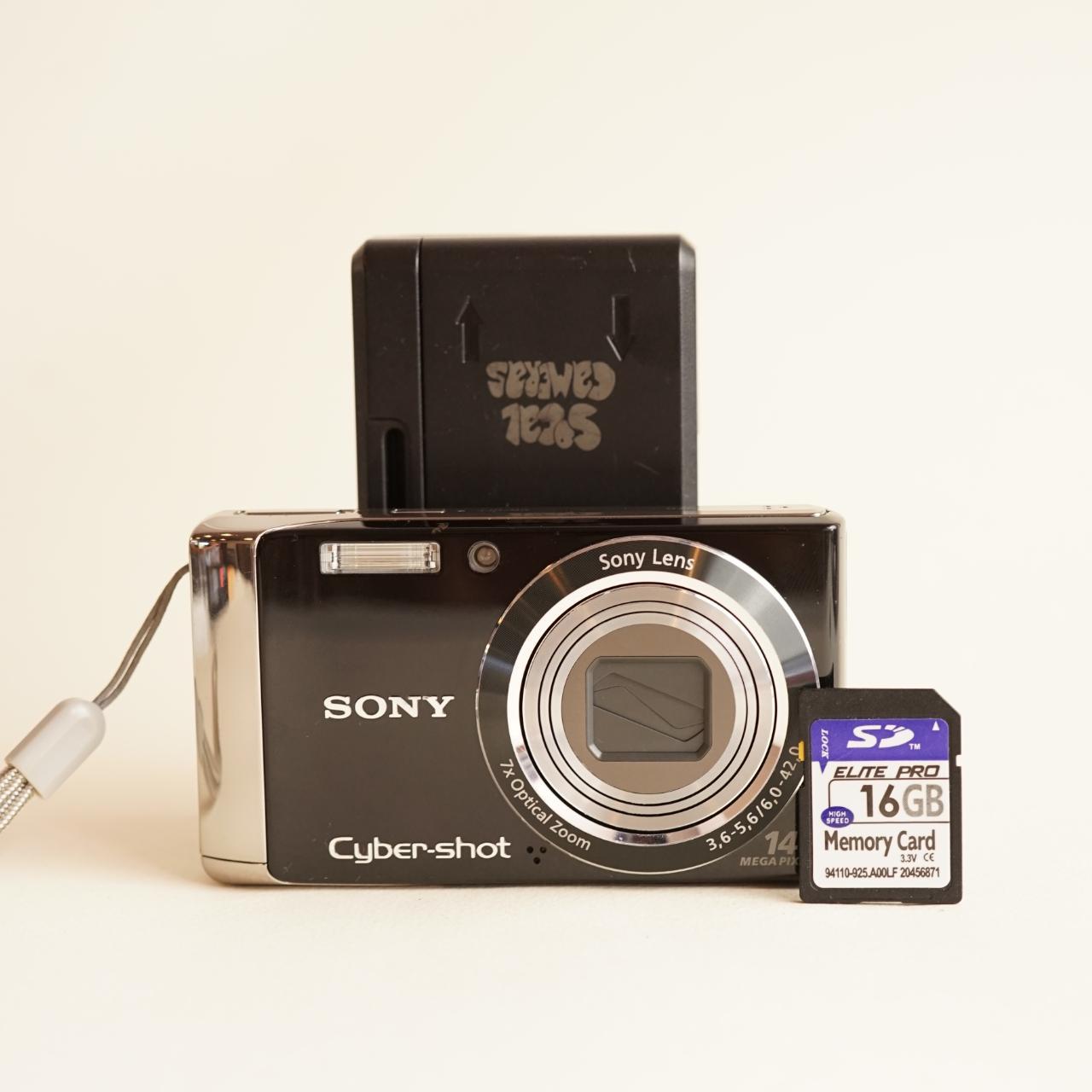 Sony Cyber-shot DSC-W370 Digital Camera | 14MP | Tested & Working | Black