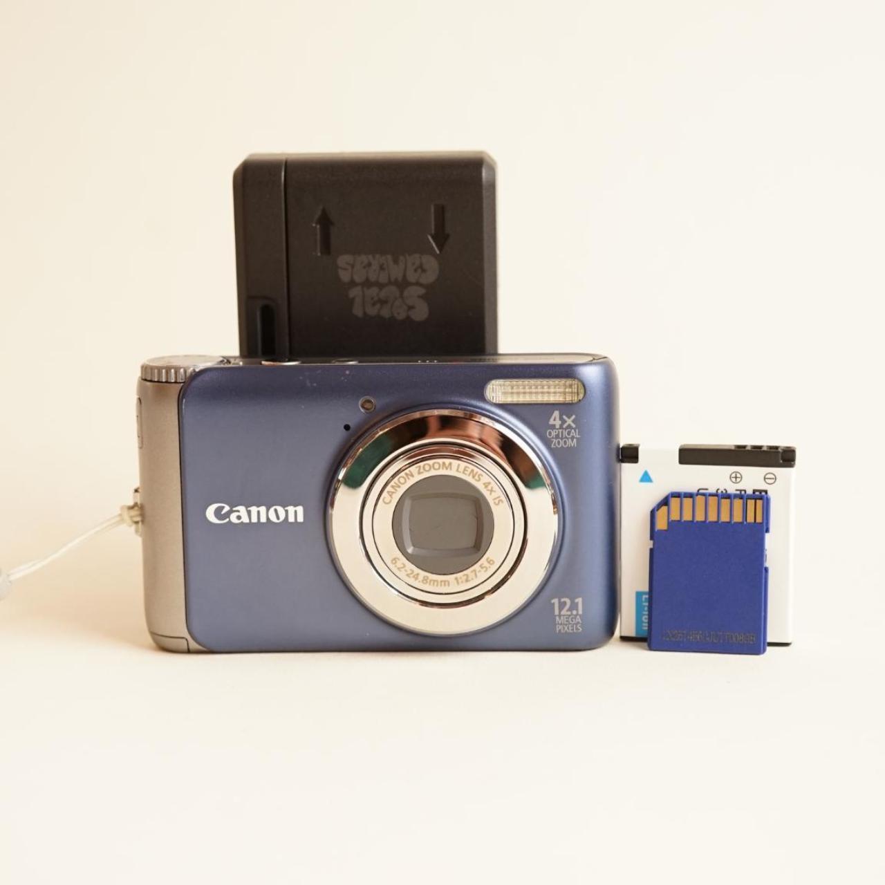 Canon PowerShot A3100 IS Digital Camera | 12MP | Tested & Working