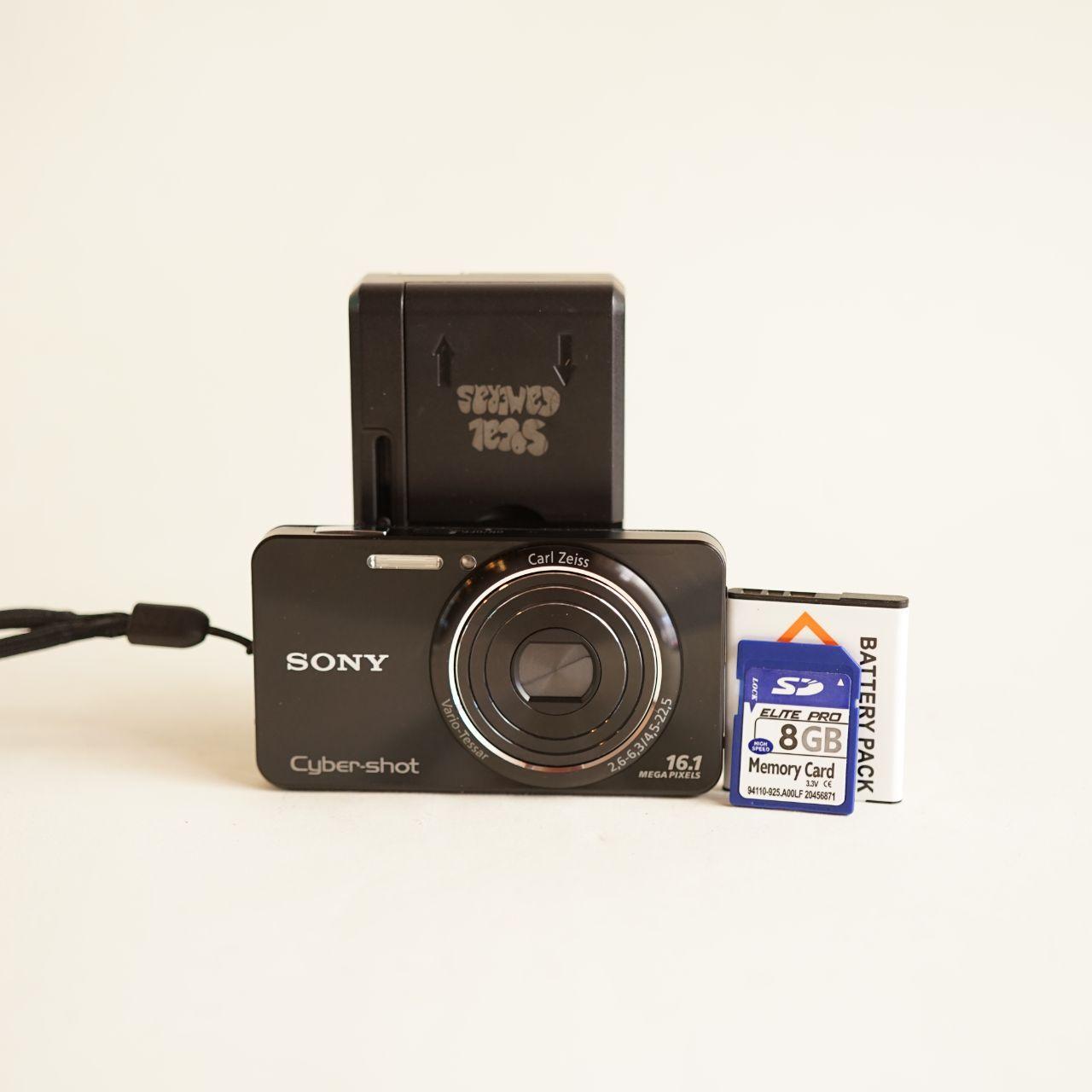 Sony Cyber-shot DSC-W570 Digital Camera | 16.1MP | Tested & Working | Black