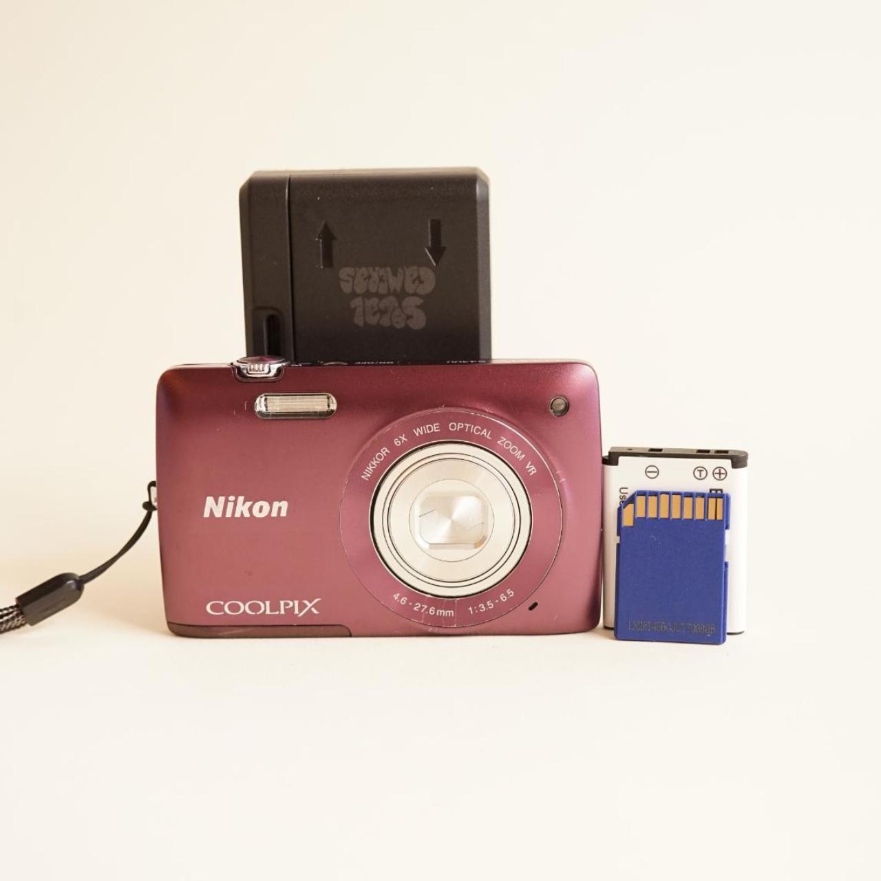 Nikon Coolpix S4300 Digital Camera | 16.0MP | Tested & Working | Purple