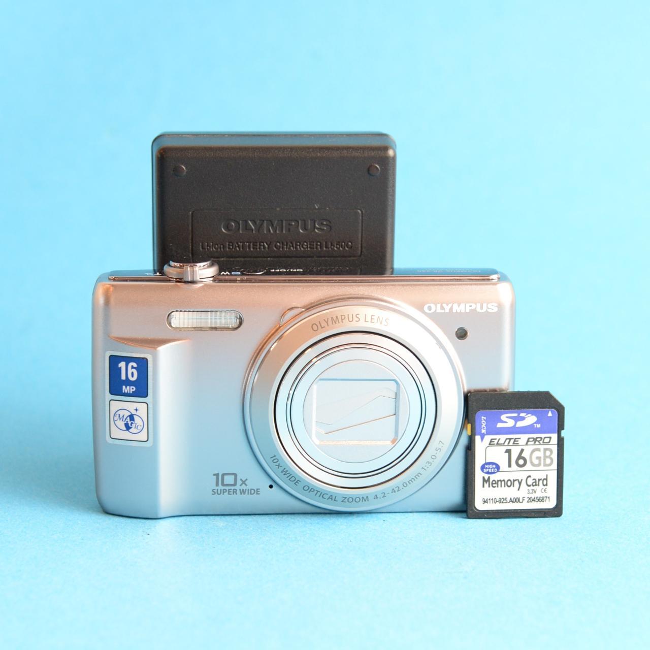Olympus VR-340 Digital Camera | 16MP | Tested & Working | Silver
