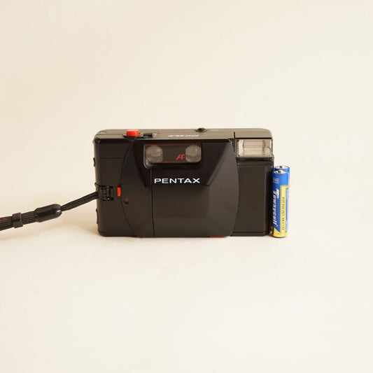 Pentax PC35AF Film Camera | 35mm Point & Shoot | Tested & Working | Black