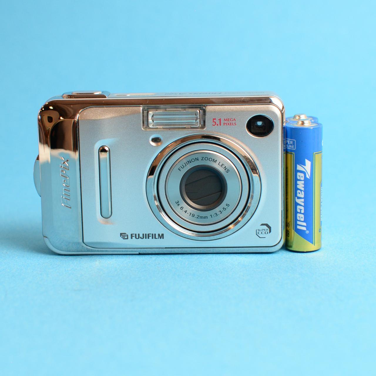 Fujifilm FinePix A500 Digital Camera | 5.1MP | Tested & Working | Silver