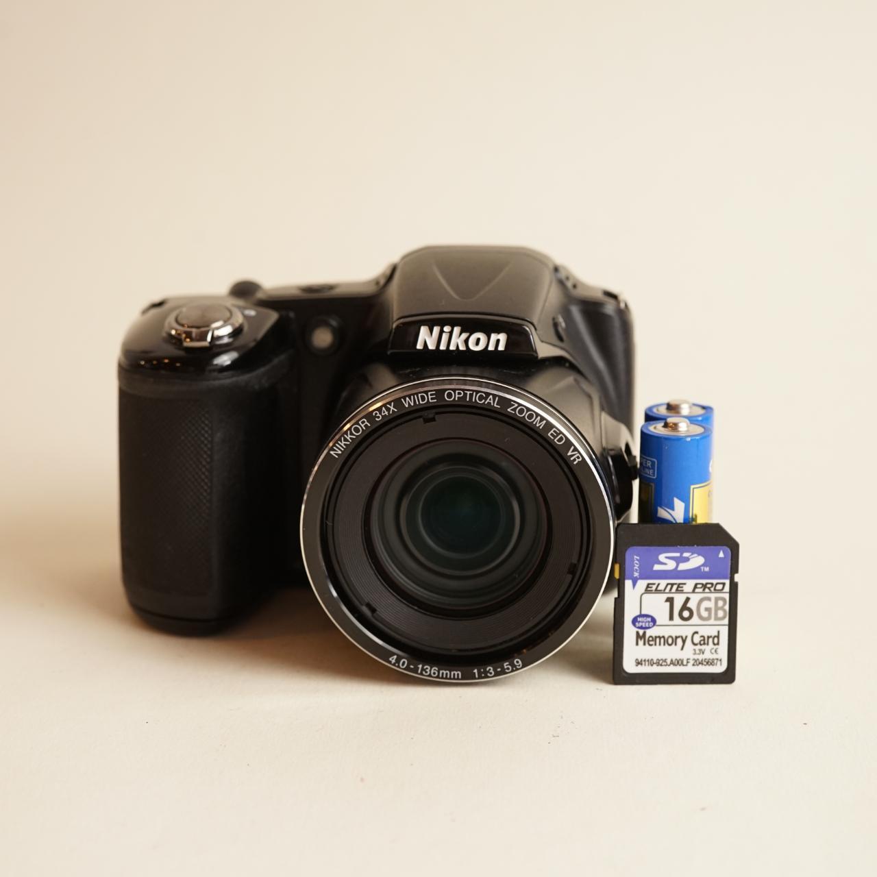 Nikon Coolpix L830 Digital Camera | 16MP | Tested & Working | Black