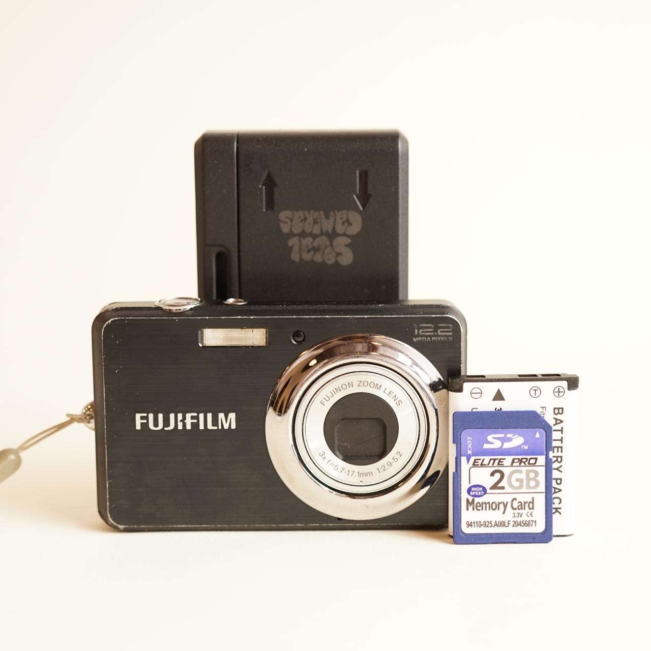 Fujifilm FinePix J38 Digital Camera | 12.2MP | Tested & Working | Black