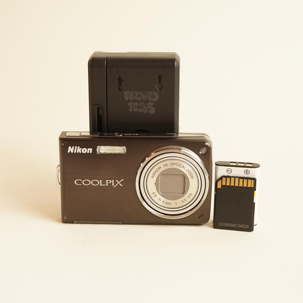 Nikon Coolpix S550 Digital Camera | 10MP | Tested & Working | Brown
