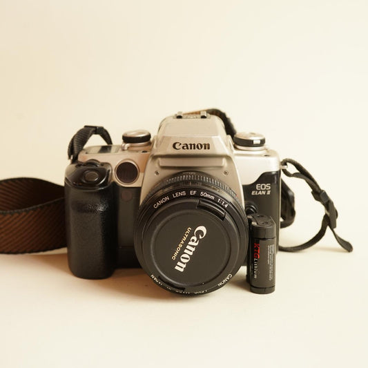 Canon Elan II Film Camera | 35mm SLR | Tested & Working | Silver