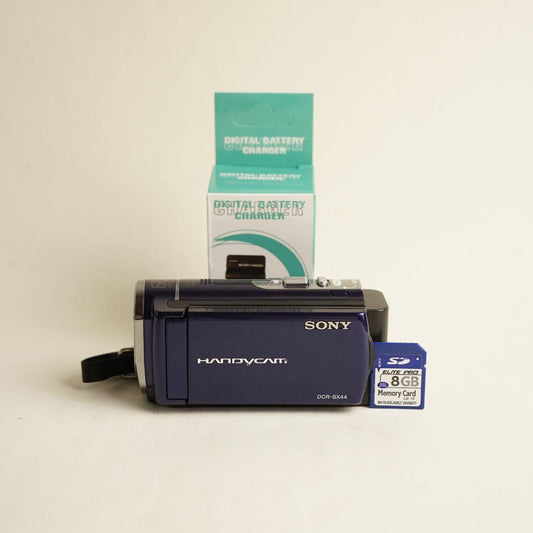 Sony Handycam DCR-SX44 Digital Camcorder | Tested & Working | Blue