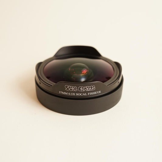 SoCal Cameras 37mm 0.3x Fisheye for Camcorders | NEW | Black