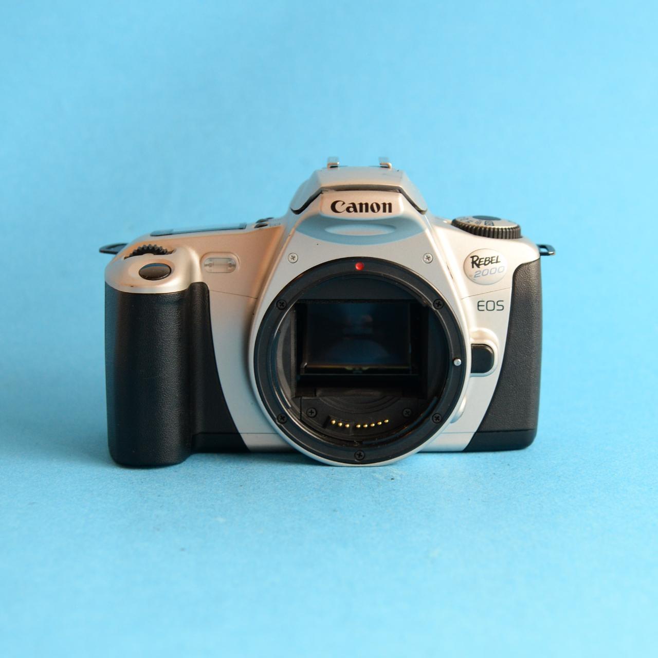 Canon EOS Rebel 2000 Film Camera | 35mm SLR | Read Description | Silver & Black