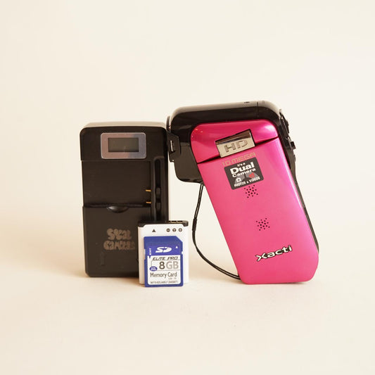 Sanyo VPC-CG10 Digital Camcorder | 10MP | Tested & Working | Pink