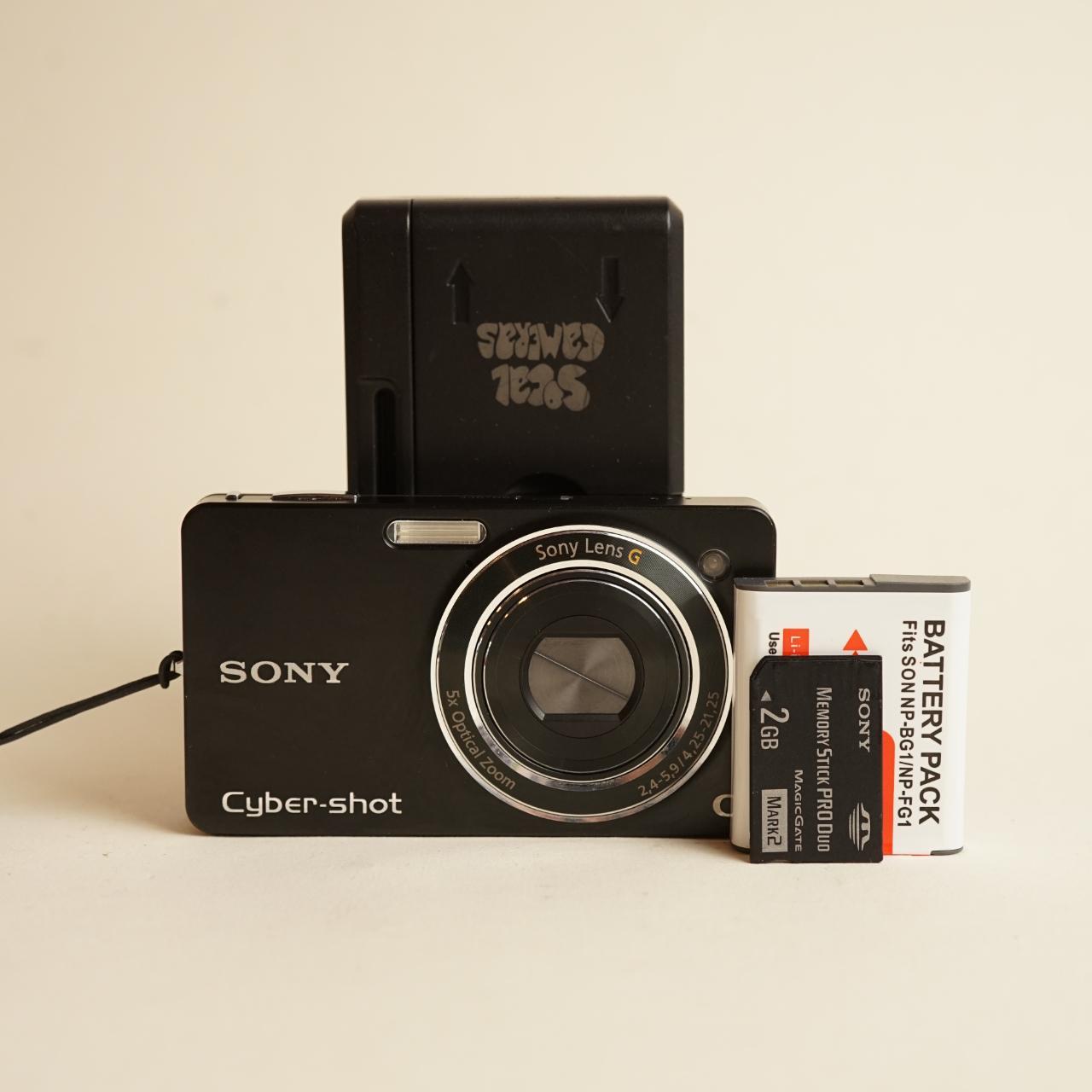 Sony Cyber-Shot DSC-WX1 Digital Camera | 10.2MP | Tested & Working | Black